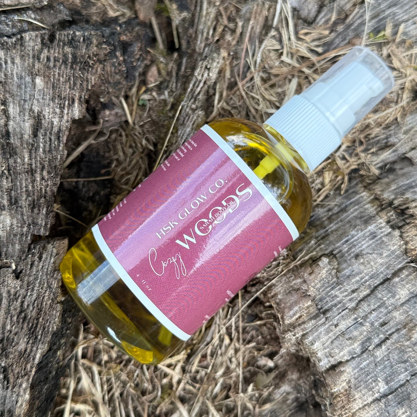Cozy Woods Body Oil (Sarah) 4oz