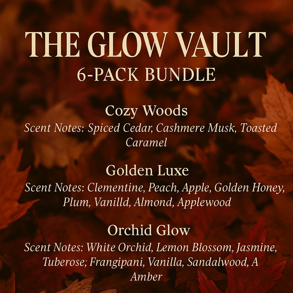 The Glow Vault (6-Pack) 2oz Body butter and Body oil