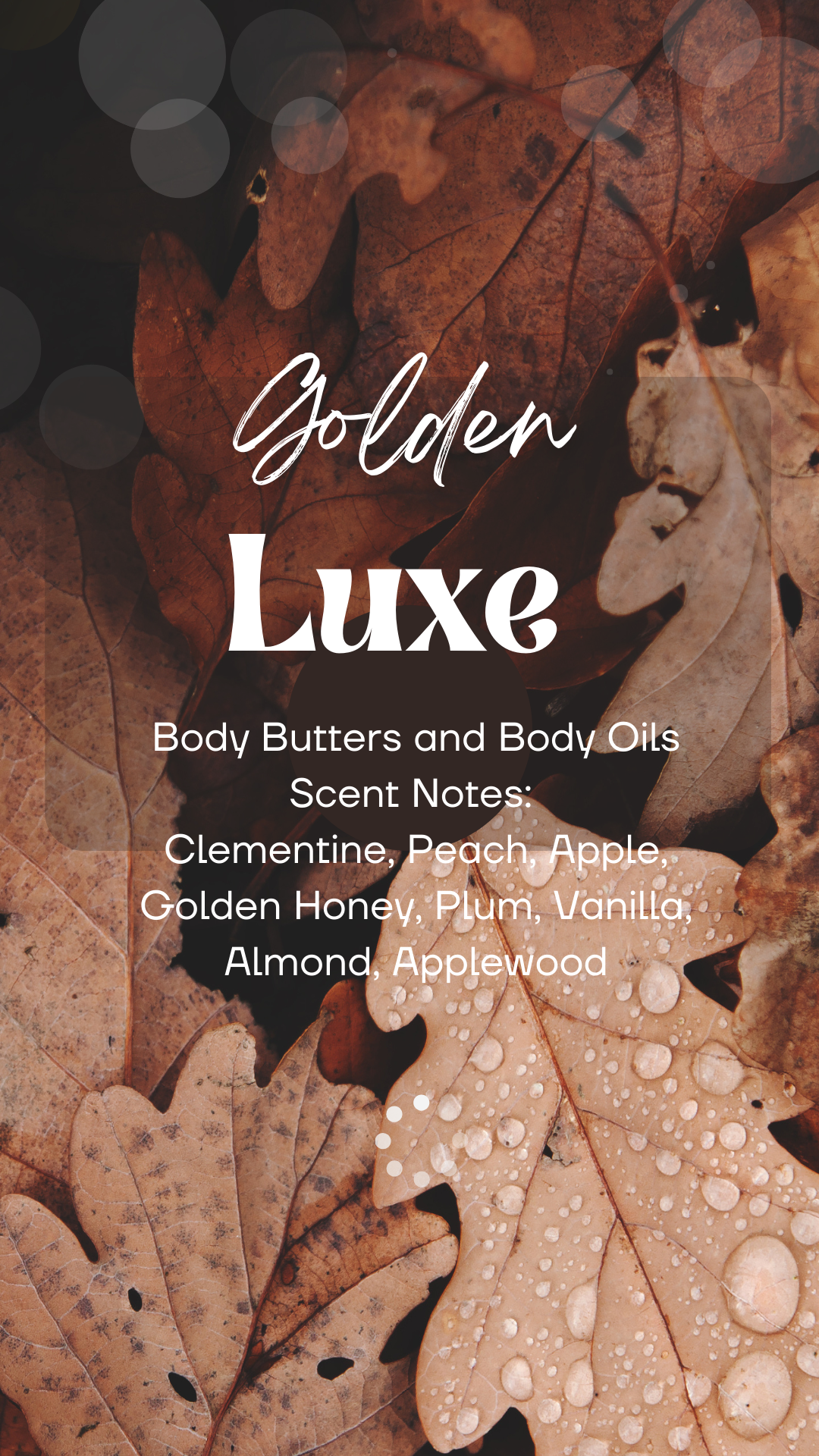 Flawless for Golden Luxe Body Butters and Oils
