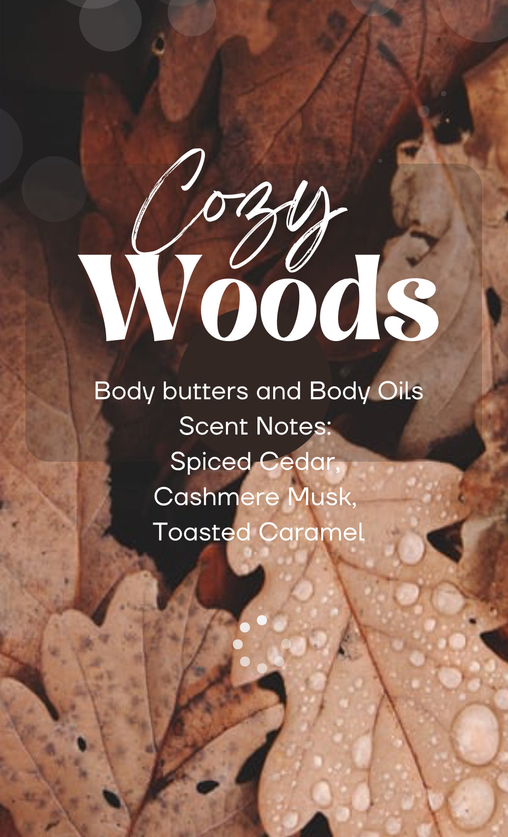 Flawless For Cozy Woods Body Butter and Oils