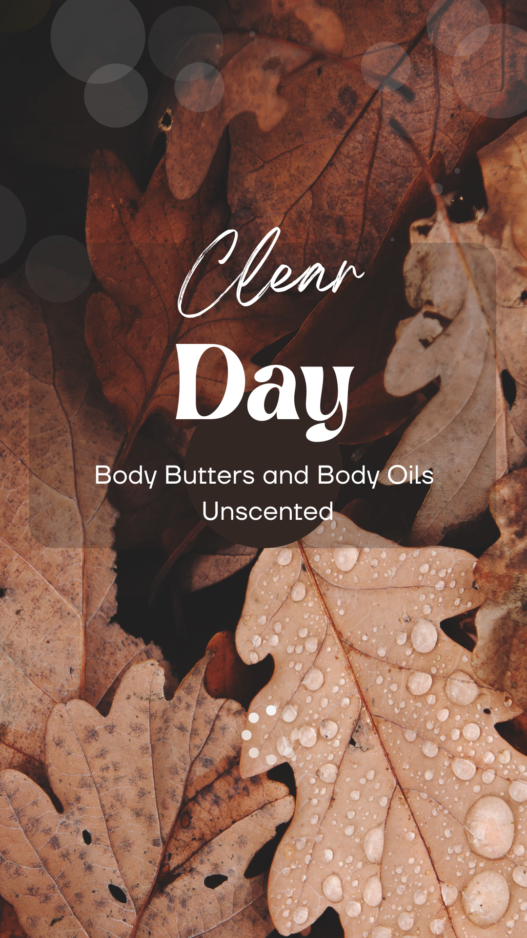 Flawless for Clear Day (Unscented) Body Butter and Oil