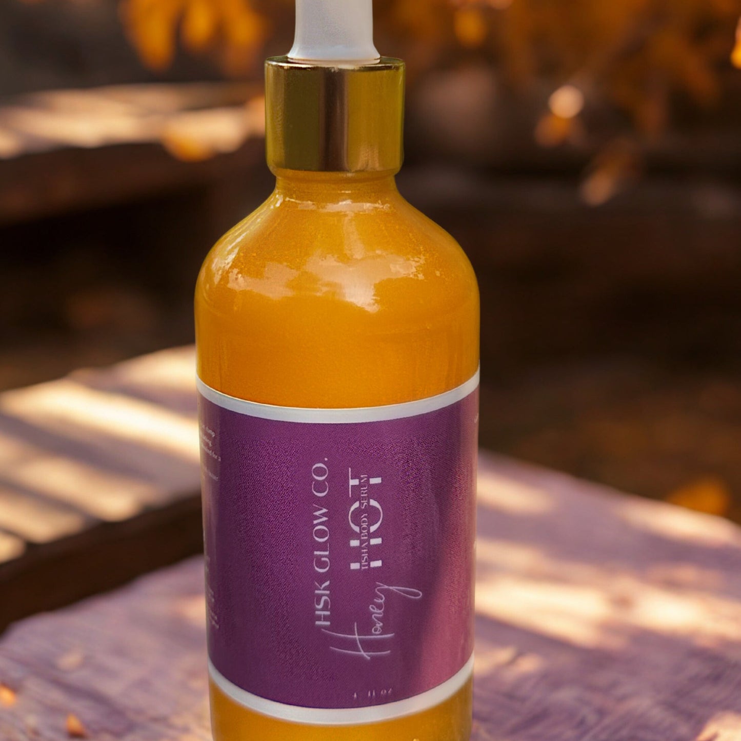 Honey Hot Body Serum Tisha (4oz)