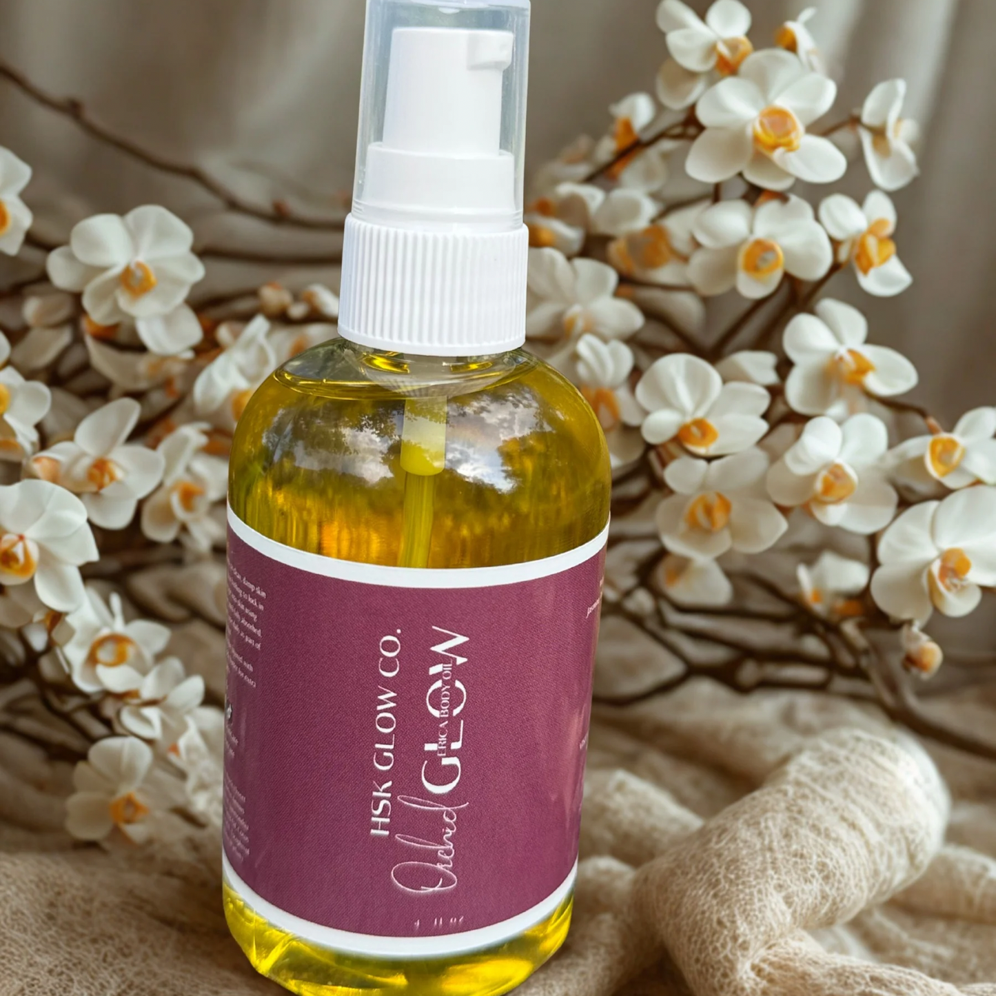 Orchid Glow Body Oil (Erica) 4oz