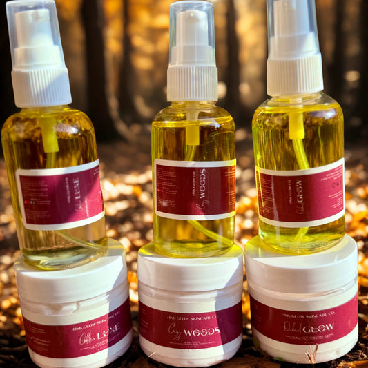 The Glow Vault (6-Pack) 2oz Body butter and Body oil