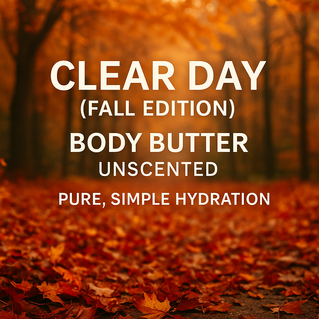 Clear day body butter 6oz