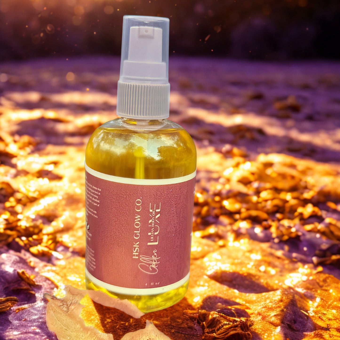 Golden Luxe Body Oil (Lillian) 4oz